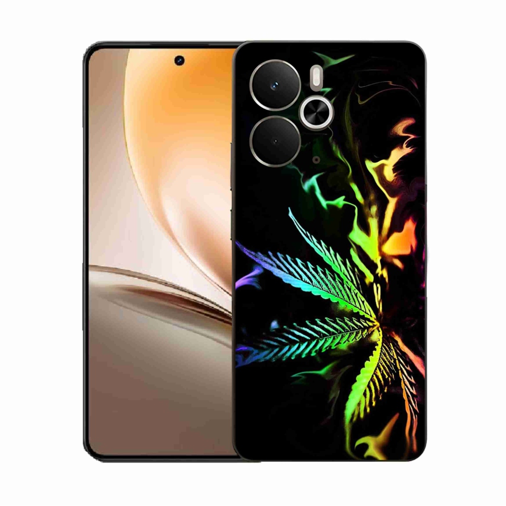 Gelový kryt mmCase na Realme 14 5G - konopí 2