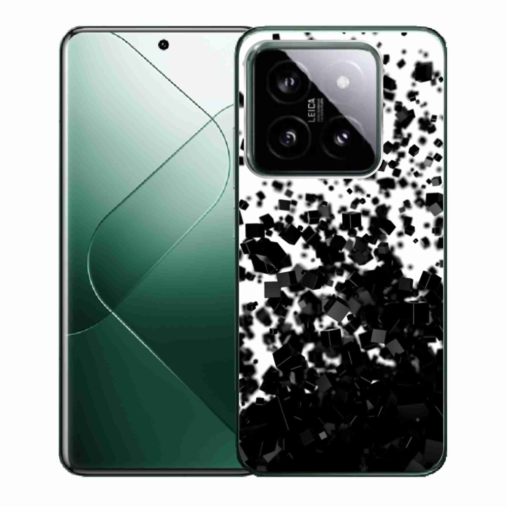 Gelový kryt mmCase na Xiaomi 14 - abstraktní vzor 1