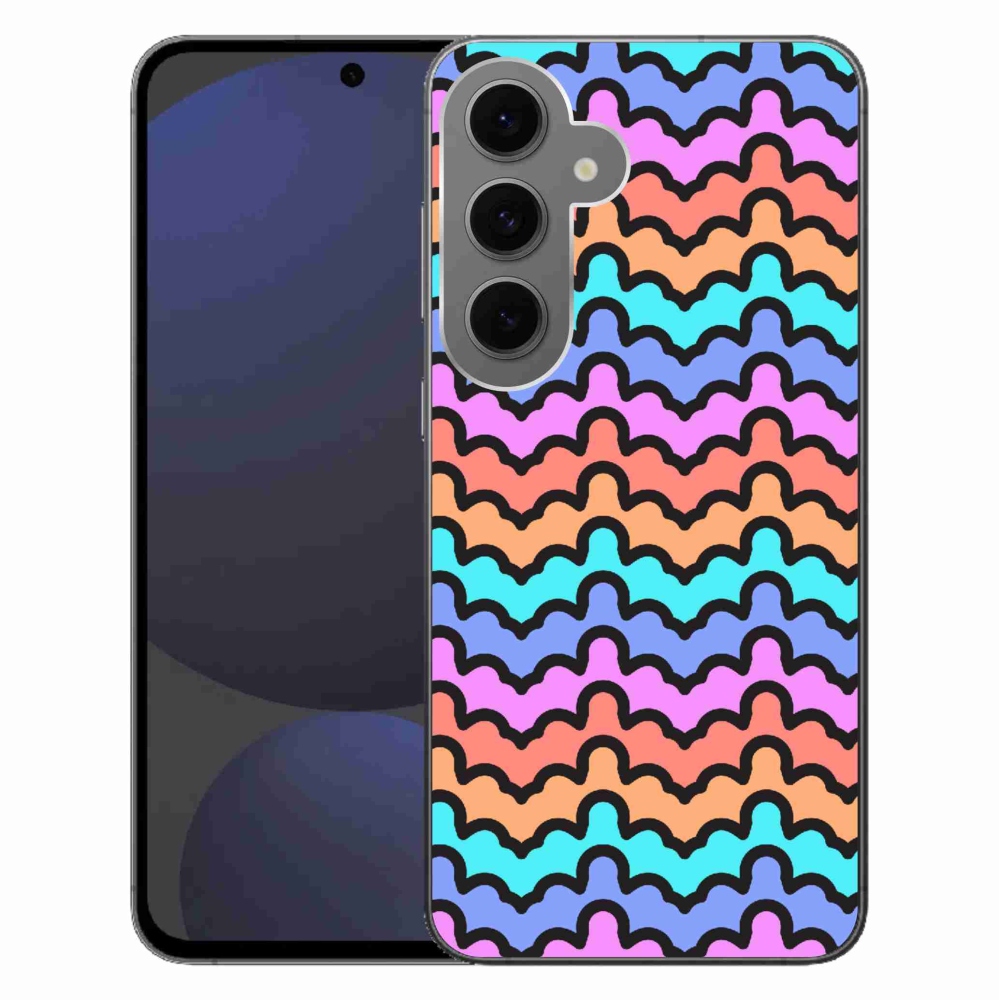 Gelový kryt mmCase na Samsung Galaxy S24 FE - abstraktní motiv 30