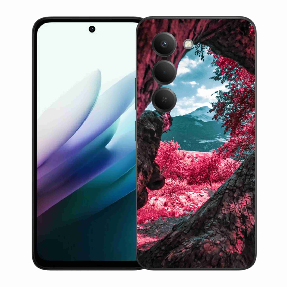 Gelový kryt mmCase na Xiaomi Redmi 15 4G/5G (171mm) - výhled na hory