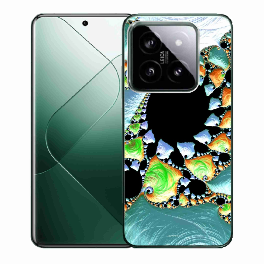 Gelový kryt mmCase na Xiaomi 14 - abstraktní motiv 21