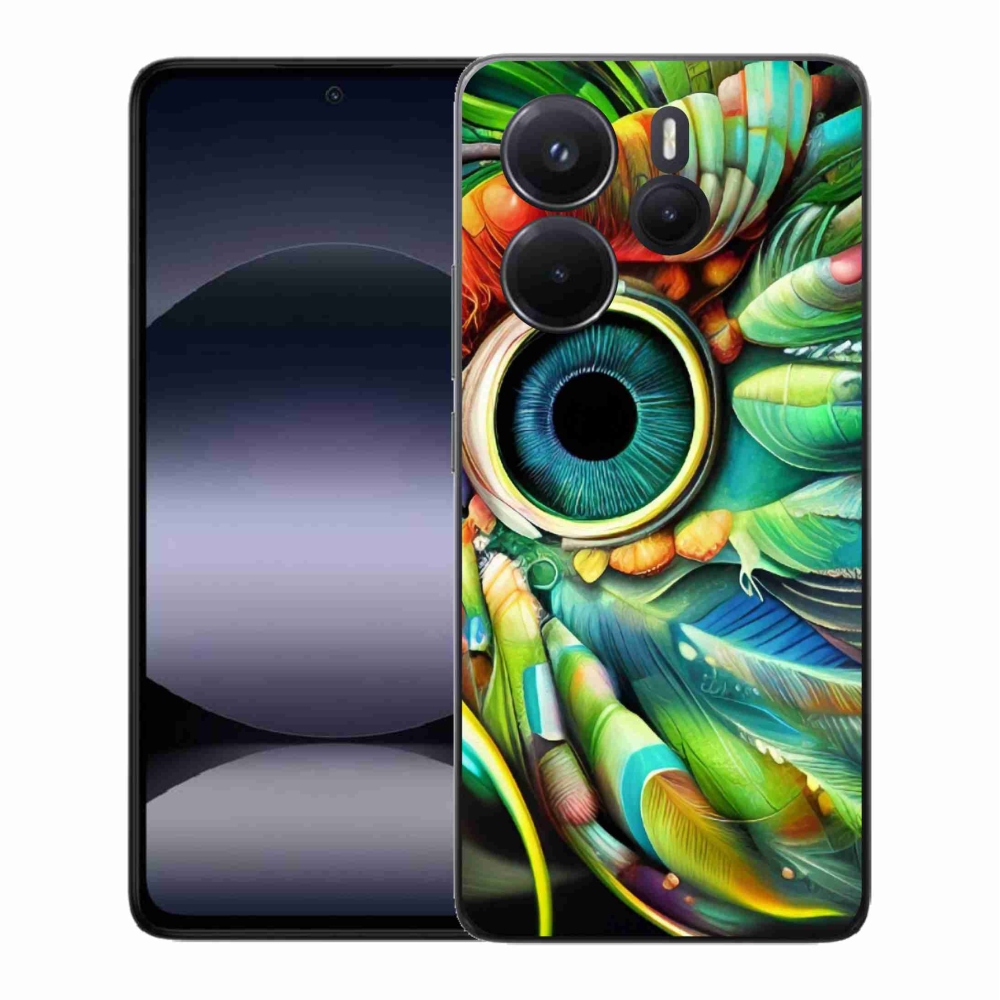Gelový kryt mmCase na Xiaomi Redmi Note 14 - abstraktní motiv 18