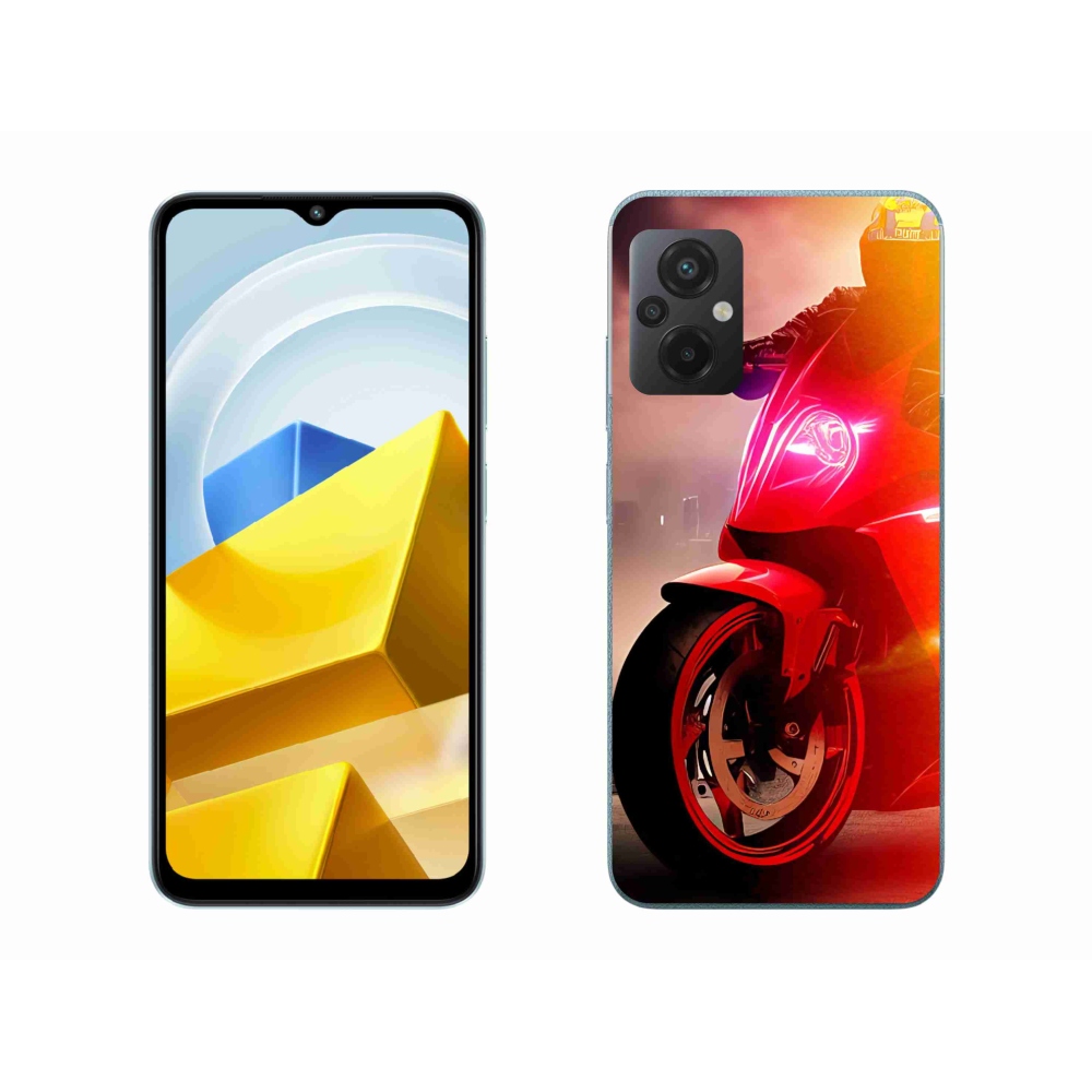 Gelový kryt mmCase na Xiaomi Poco M5 4G - motorka