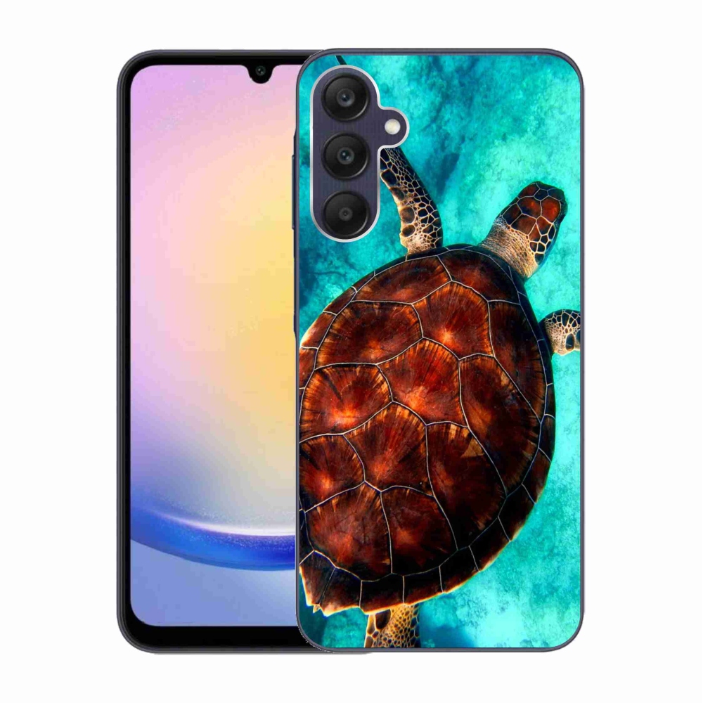 Gelový kryt mmCase na Samsung Galaxy A25 5G - želva