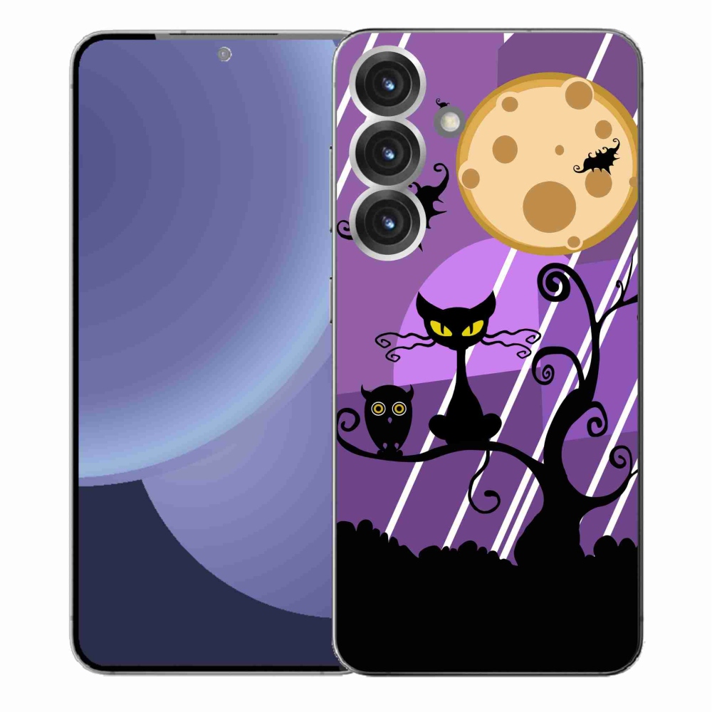 Gelový kryt mmCase na Samsung Galaxy S25+ - halloween