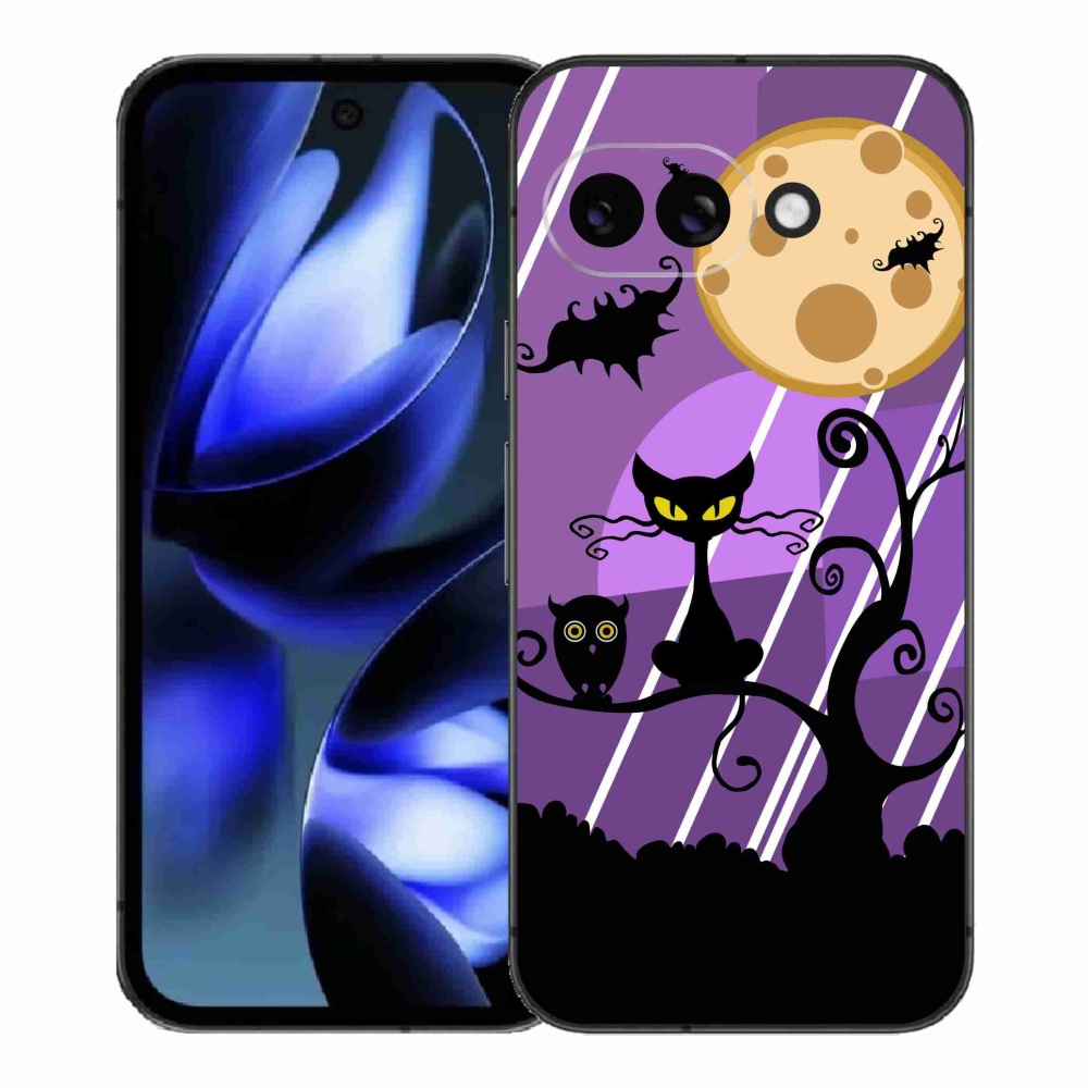 Gelový kryt mmCase na Google Pixel 9a - halloween