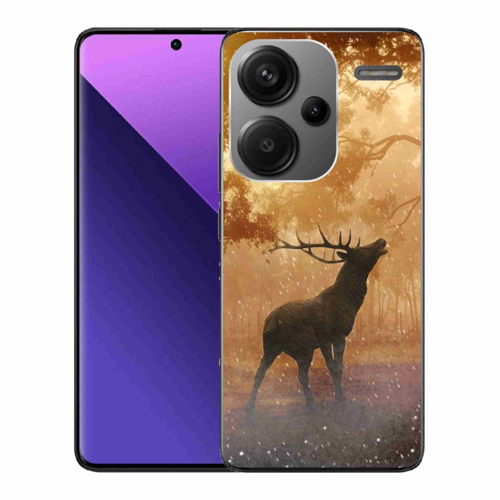 Gelový kryt mmCase na Xiaomi Redmi Note 13 Pro+ 5G - jelen v říji