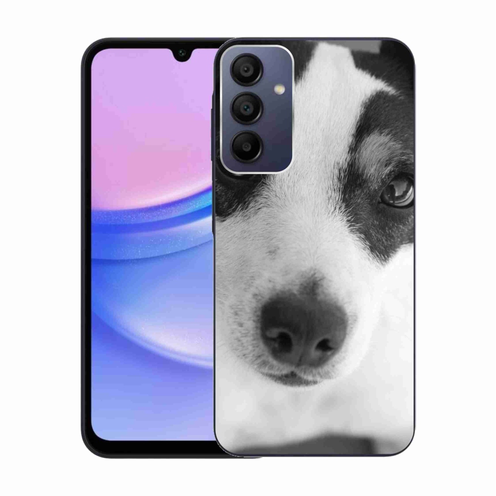 Gelový kryt mmCase na Samsung Galaxy A15 4G/5G - pes