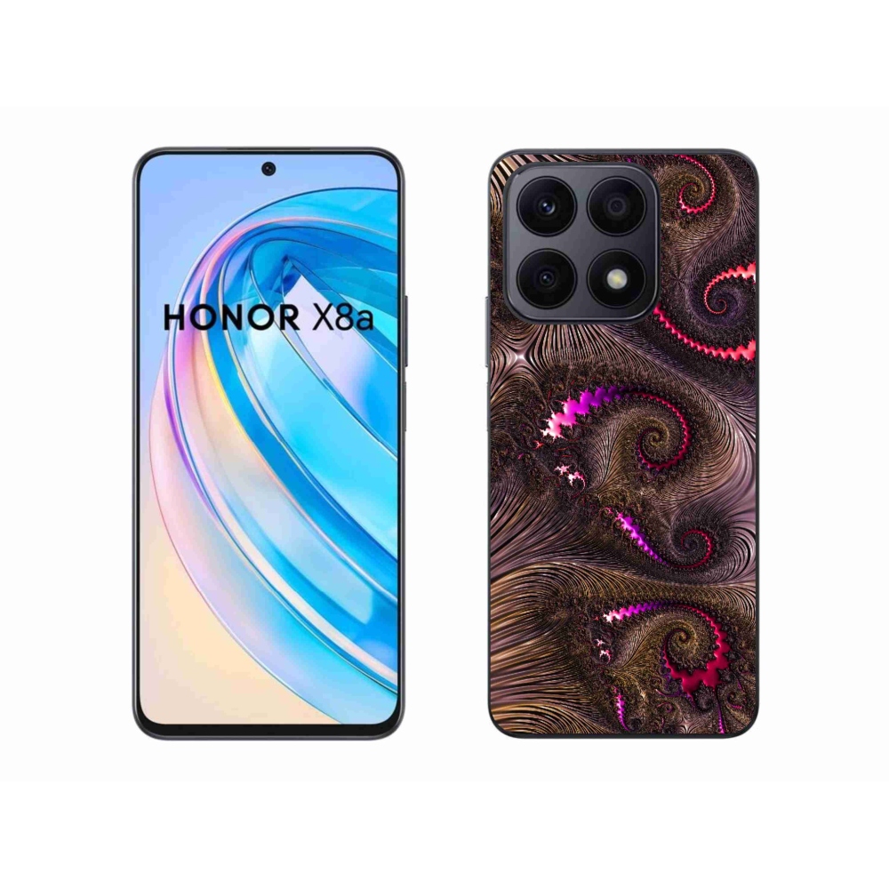 Gelový kryt mmCase na Honor X8a - abstraktní motiv 24