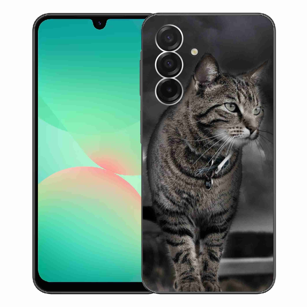 Gelový kryt mmCase na Samsung Galaxy A26 5G - kočka