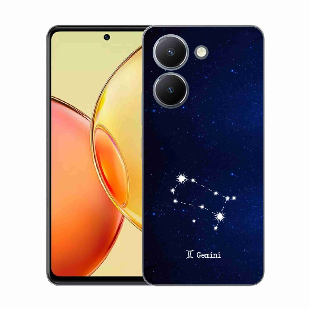 Gelový kryt mmCase na Vivo Y36 - souhvězdí Blíženců