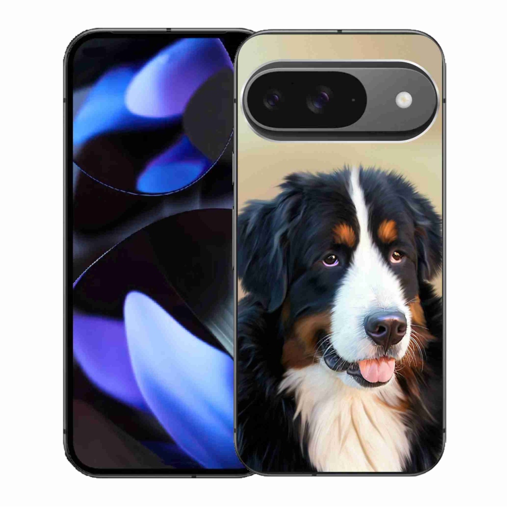Gelový obal mmCase na Google Pixel 9/9 Pro - bernský salašnický pes