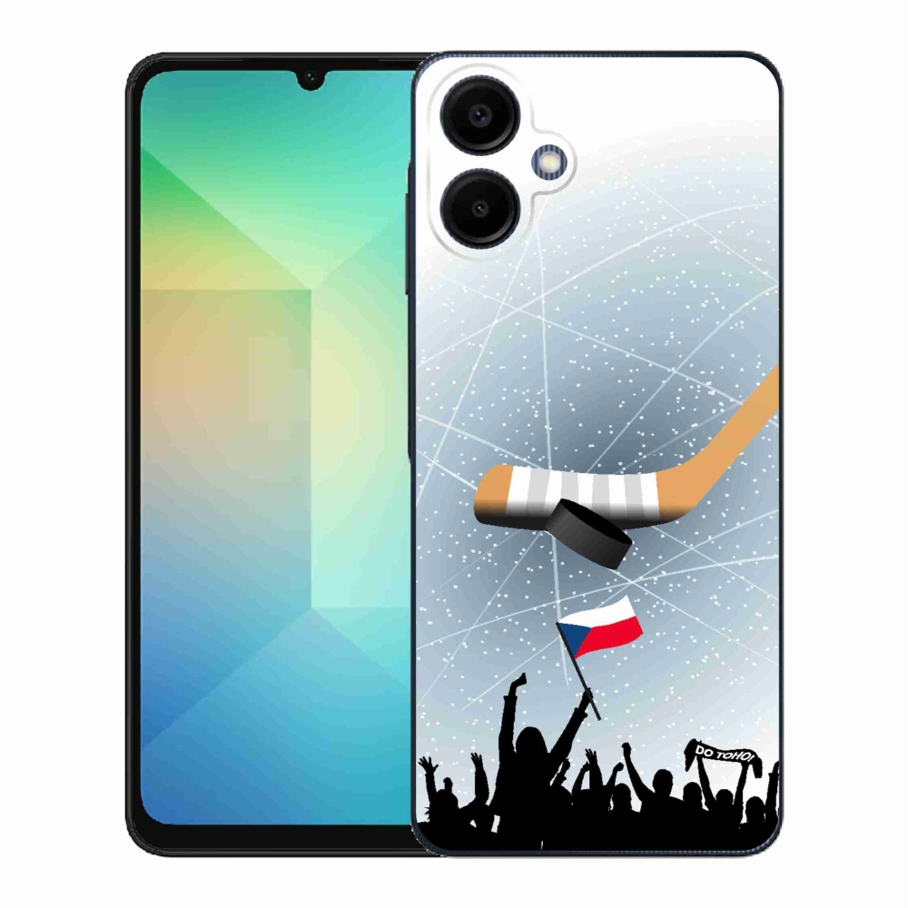 Gelový kryt mmCase na Samsung Galaxy A06 4G - fanoušci hokeje