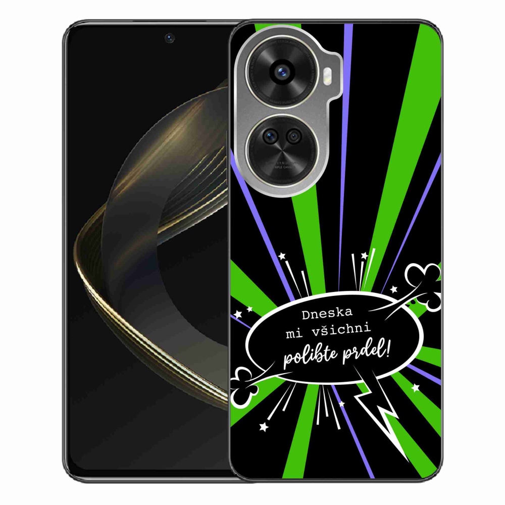 Gelový kryt mmCase na Huawei Nova 12 SE - vtipný text 15 černé pozadí