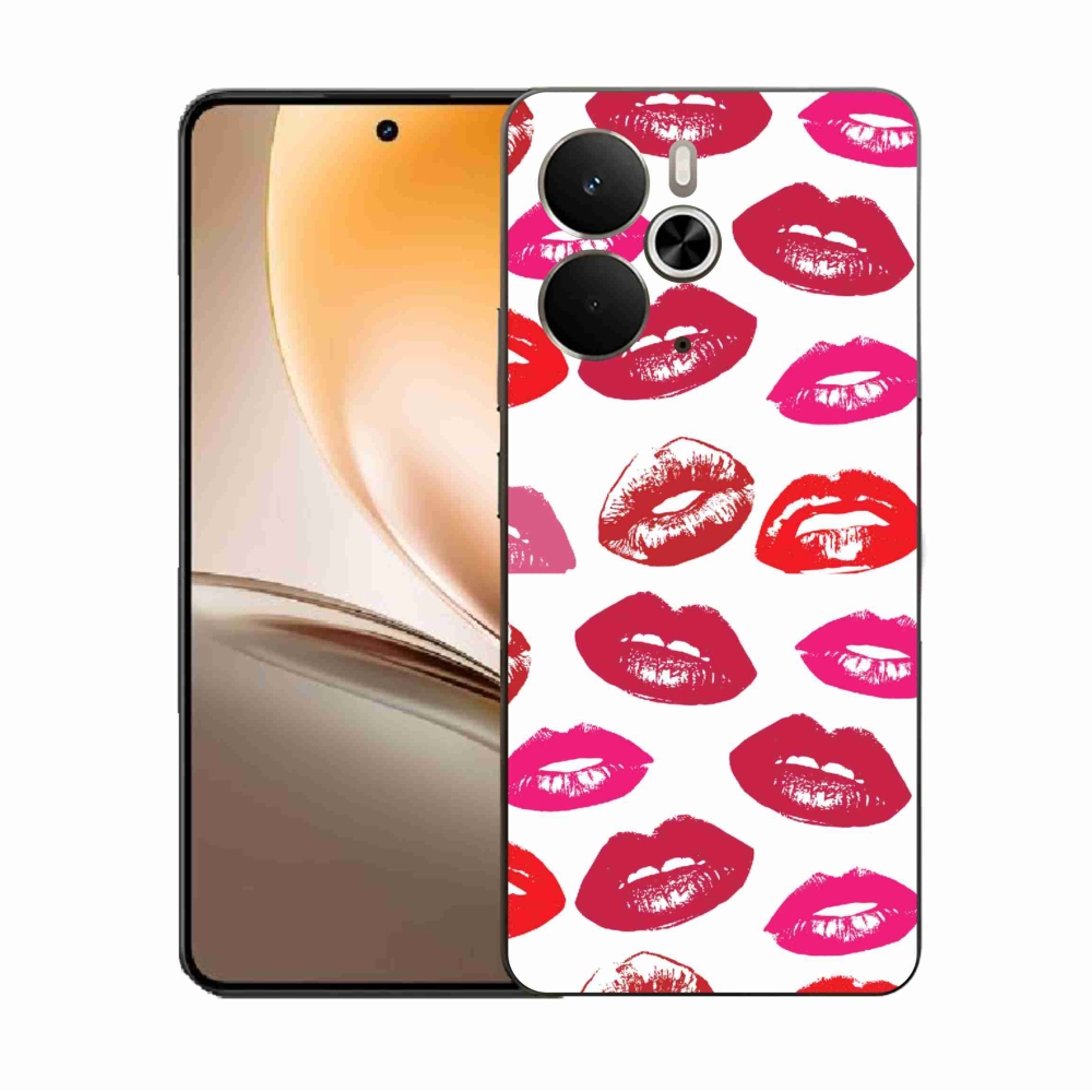 Gelový kryt mmCase na Realme 14 5G - rty