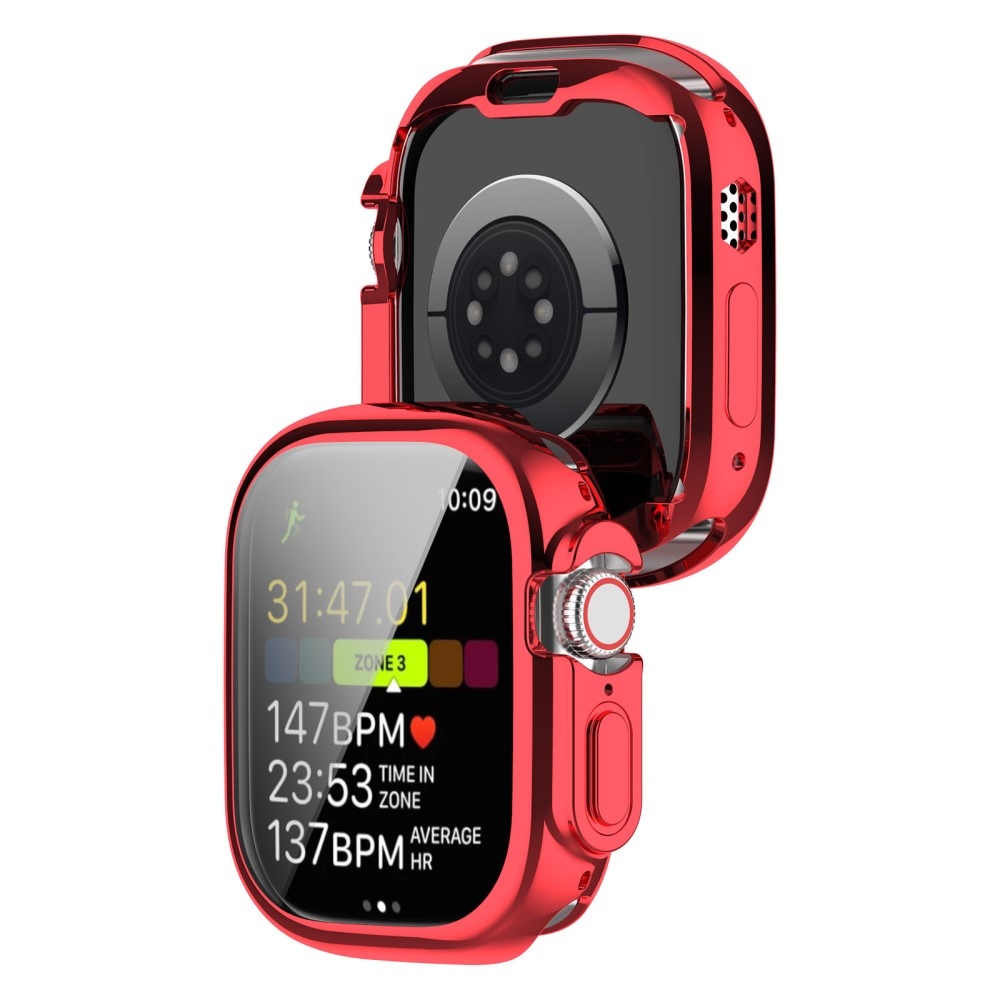 Soft nasazovací gelové ochranné pouzdro pro Apple Watch Ultra/Ultra 2 49 mm - červené