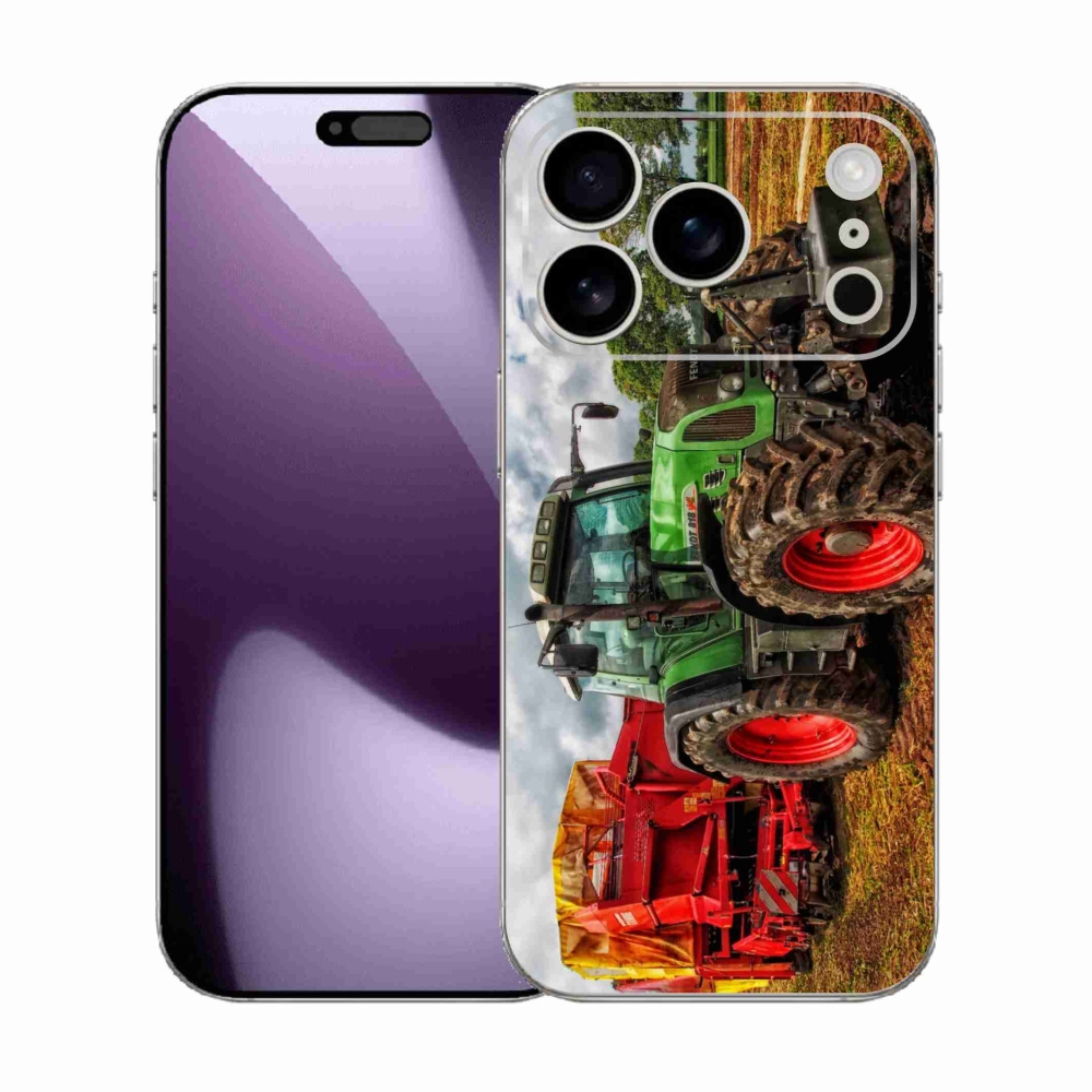 Gelový kryt mmCase na iPhone 17 Pro - traktor 4