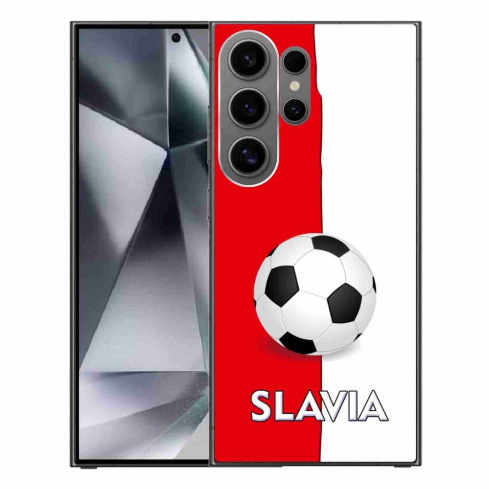 Gelový kryt mmCase na Samsung Galaxy S24 Ultra - fotbal 2