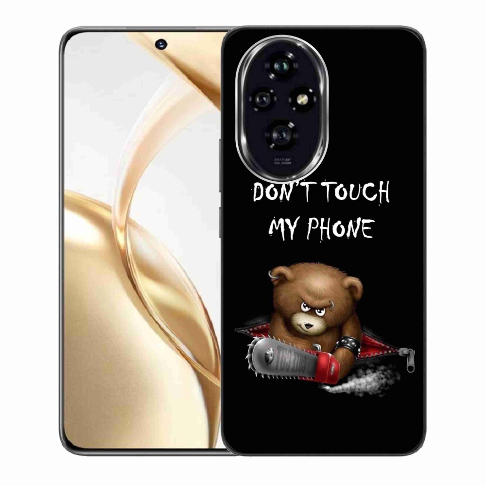 Gelový kryt mmCase na Honor 200 5G - nesahej na telefon