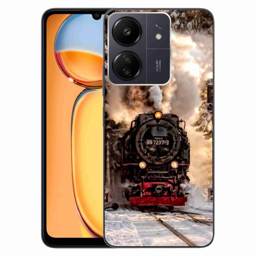 Gelový kryt mmCase na Xiaomi Poco C65/Redmi 13C - vlak