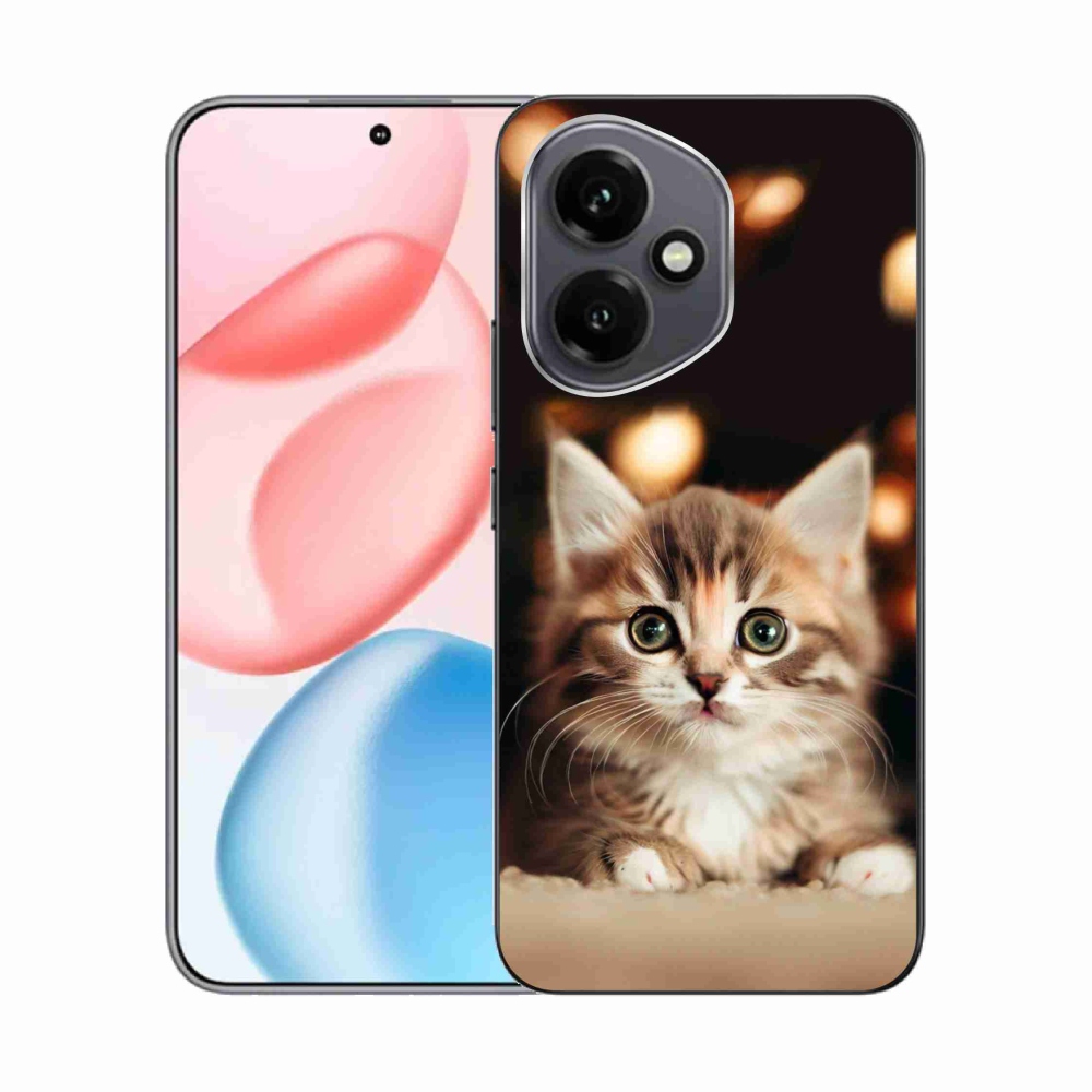Gelový kryt mmCase na Honor 400 - roztomilé kotě 2
