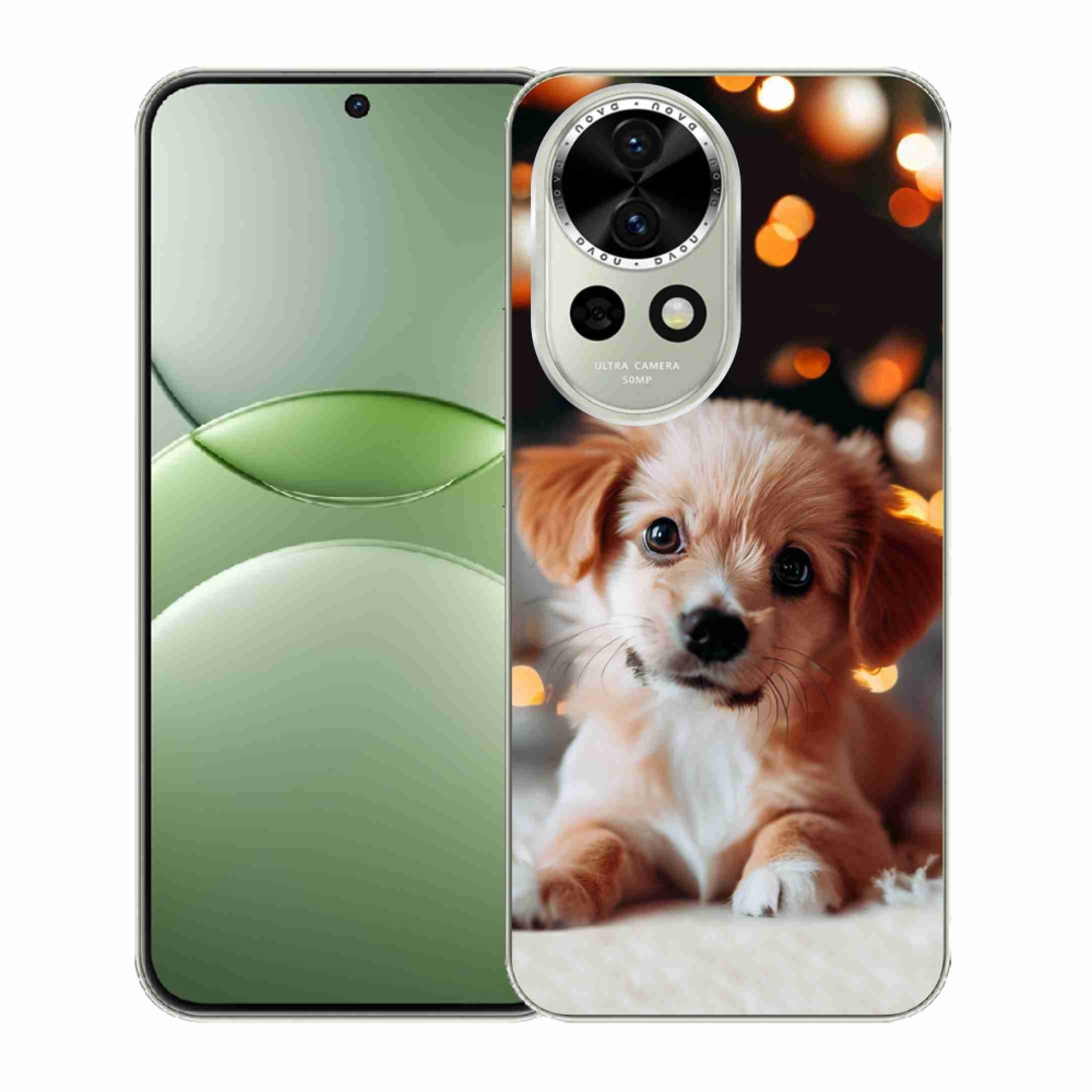 Gelový kryt mmCase na Huawei Nova 13 5G - štěňátko