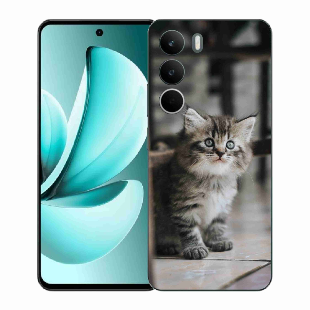 Gelový kryt mmCase na Realme C71 - koťátko