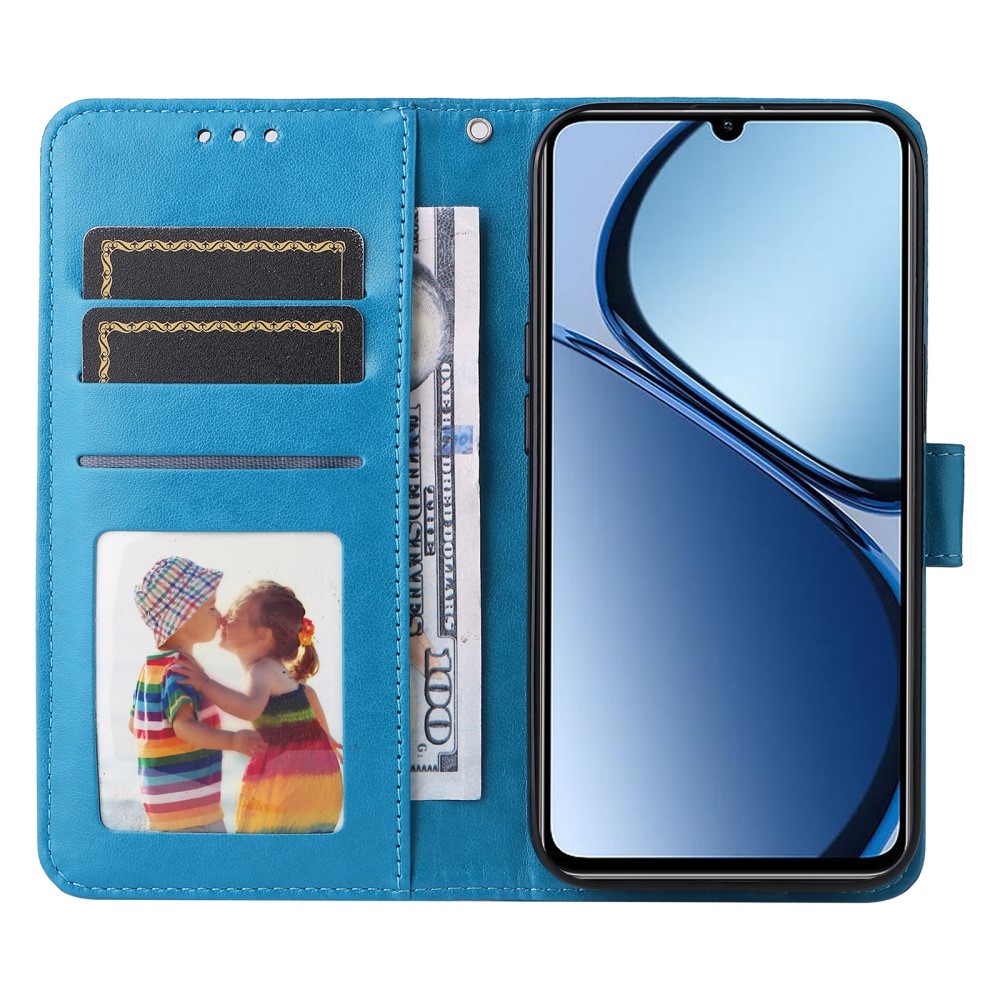 Sunflower knížkové pouzdro na Realme Note 60 - modré