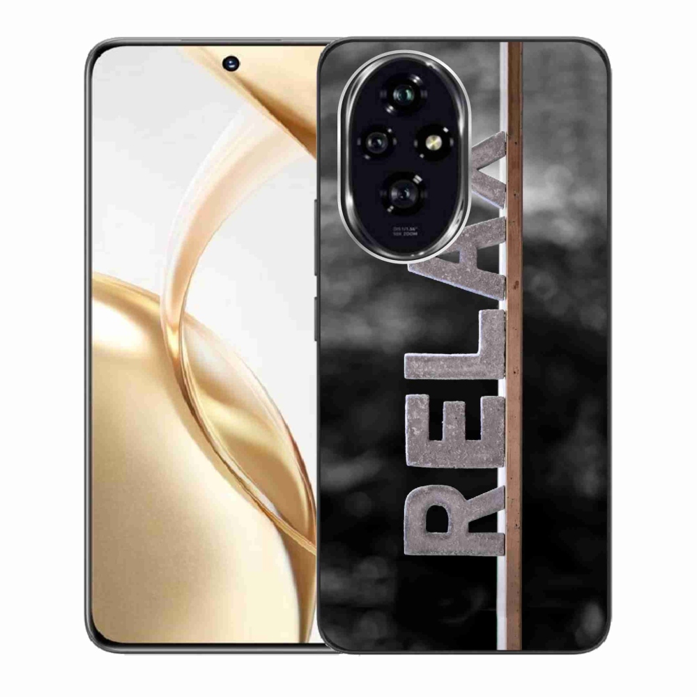 Gelový kryt mmCase na Honor 200 5G - relax 1