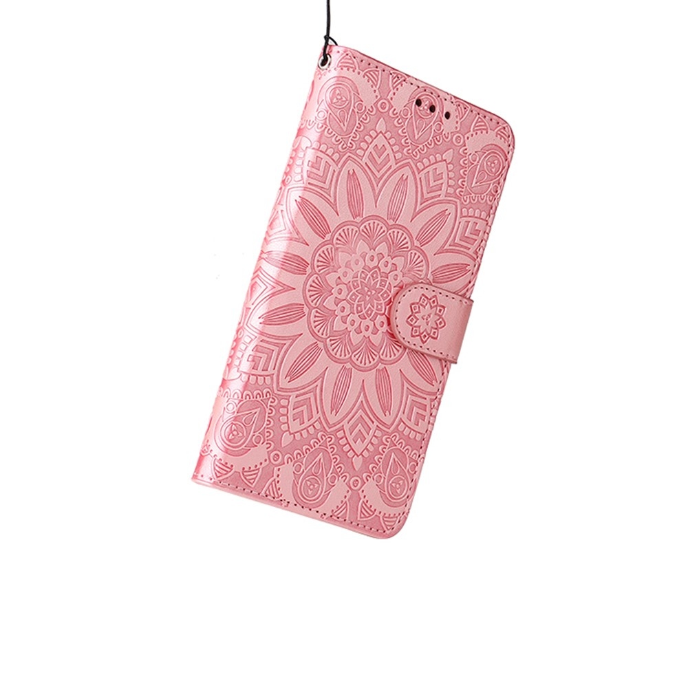 Sunflower knížkové pouzdro na Realme 14 Pro+ 5G - růžové