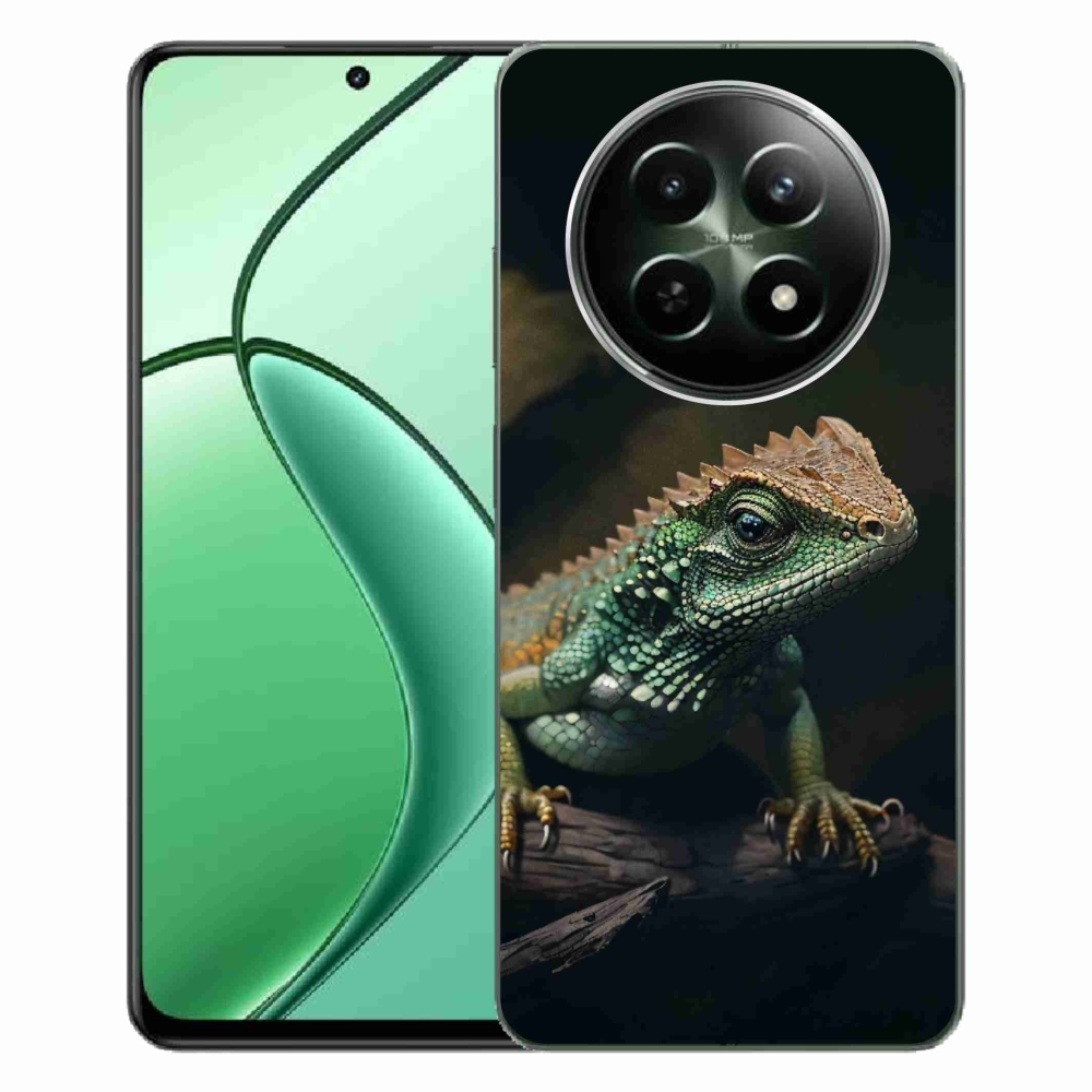 Gelový kryt mmCase na Realme 12 5G/12x 5G - ještěr