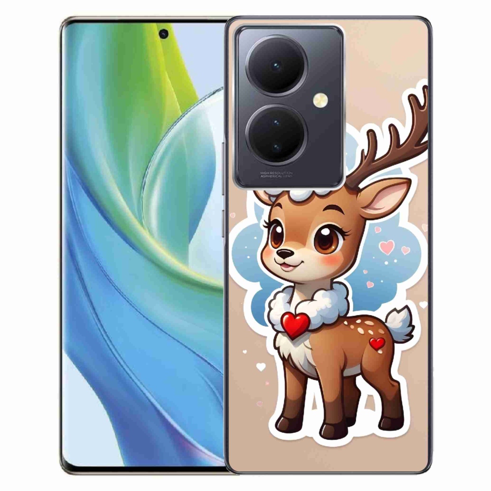 Gelový kryt mmCase na Vivo V29 Lite 5G - kreslený sob
