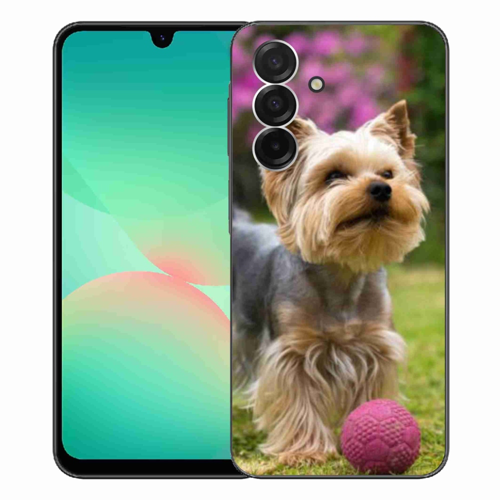 Gelový kryt mmCase na Samsung Galaxy A26 5G - jorkšír 4