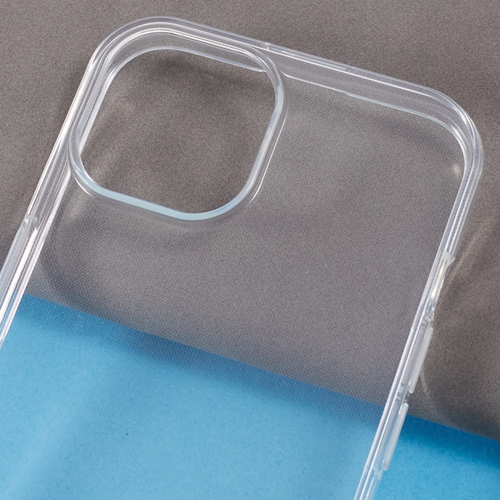Průhledný gelový obal na iPhone 15 - průhledný