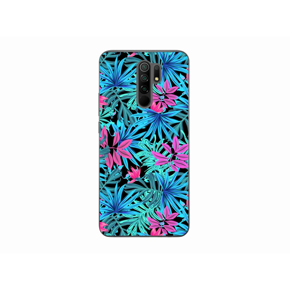 Gelový kryt mmCase na mobil Xiaomi Redmi 9 - květiny 3