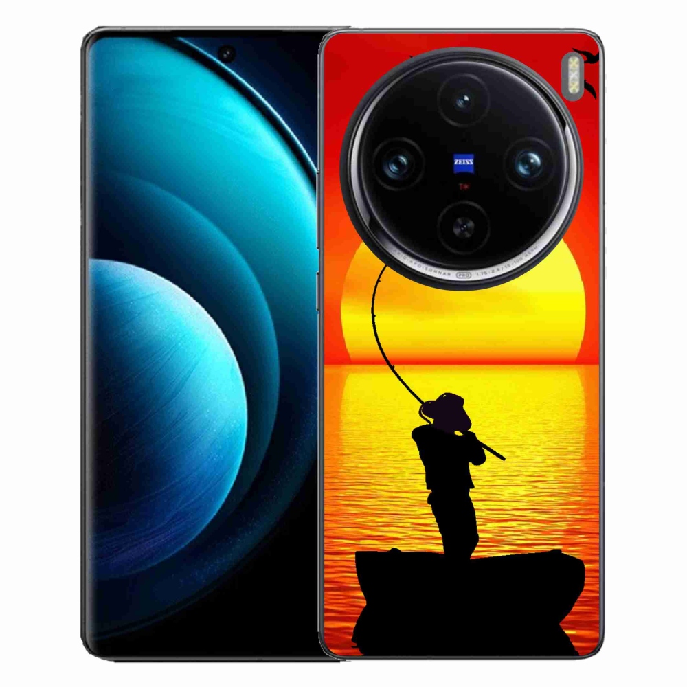 Gelový kryt mmCase na Vivo X100 Pro 5G - rybaření