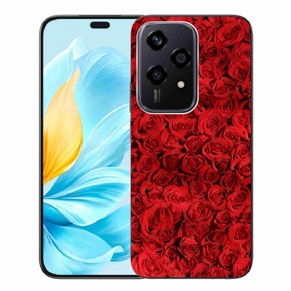 Gelový kryt mmCase na Honor 200 Lite 5G - růže