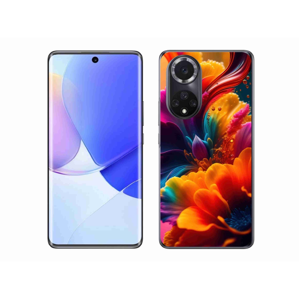 Gelový kryt mmCase na Honor 50 - abstraktní motiv 2