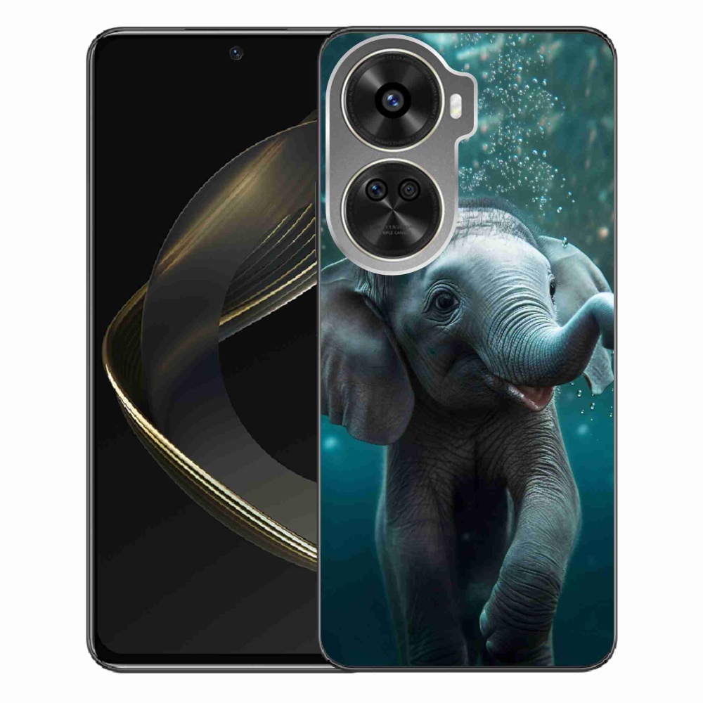 Gelový kryt mmCase na Huawei Nova 12 SE - slůně pod vodou