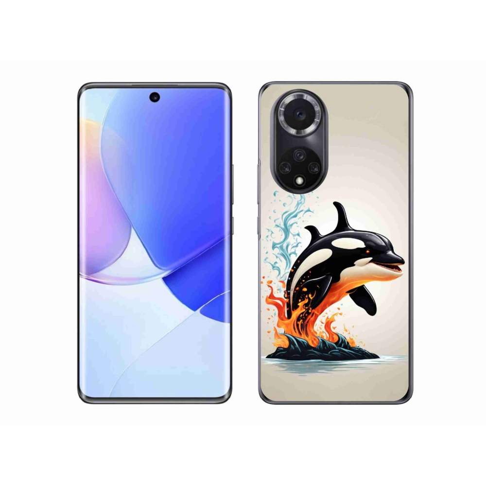 Gelový kryt mmCase na Honor 50 - kosatka