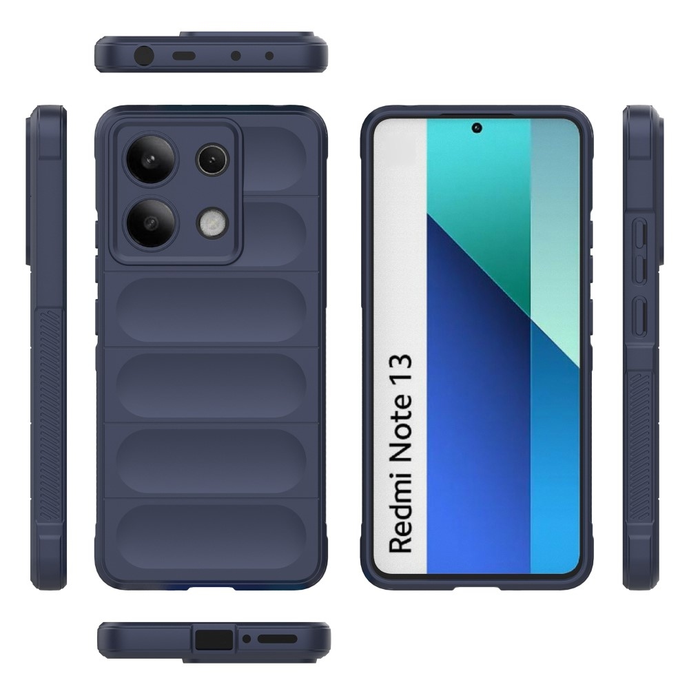 Rugg odolný gelový obal na Xiaomi Redmi Note 13 - tmavěmodrý