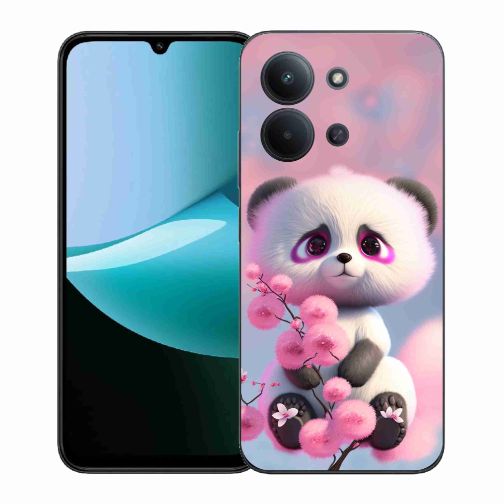 Gelový kryt mmCase na Xiaomi Redmi 15C 4G (171mm)/Poco C85 4G (171mm) - roztomilá panda 1