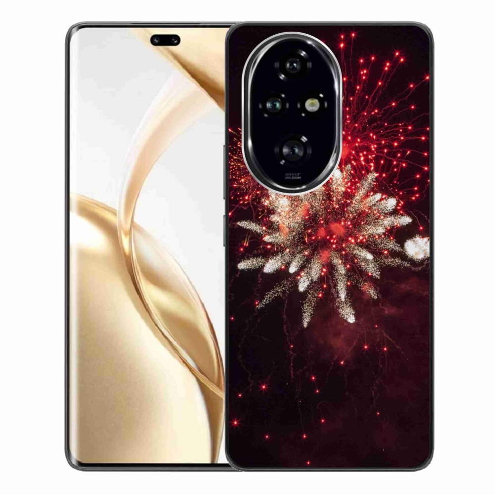 Gelový kryt mmCase na Honor 200 Pro 5G - ohňostroj