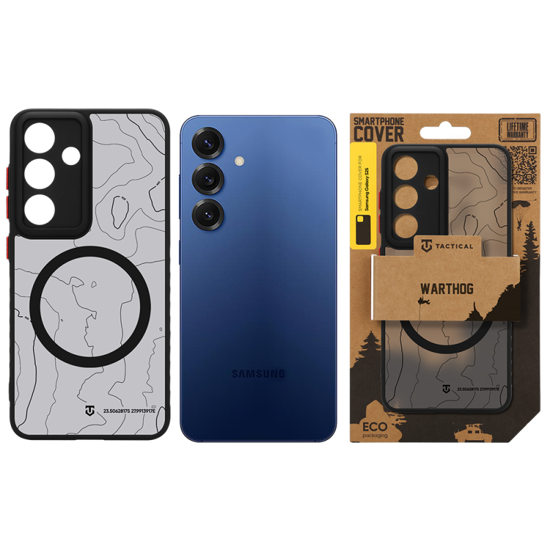 Tactical MagForce Warthog Kryt pro Samsung Galaxy S25 Asphalt