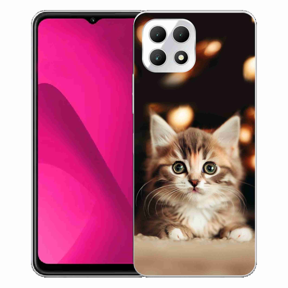 Gelový kryt mmCase na T-Mobile T Phone 2 - roztomilé kotě 2