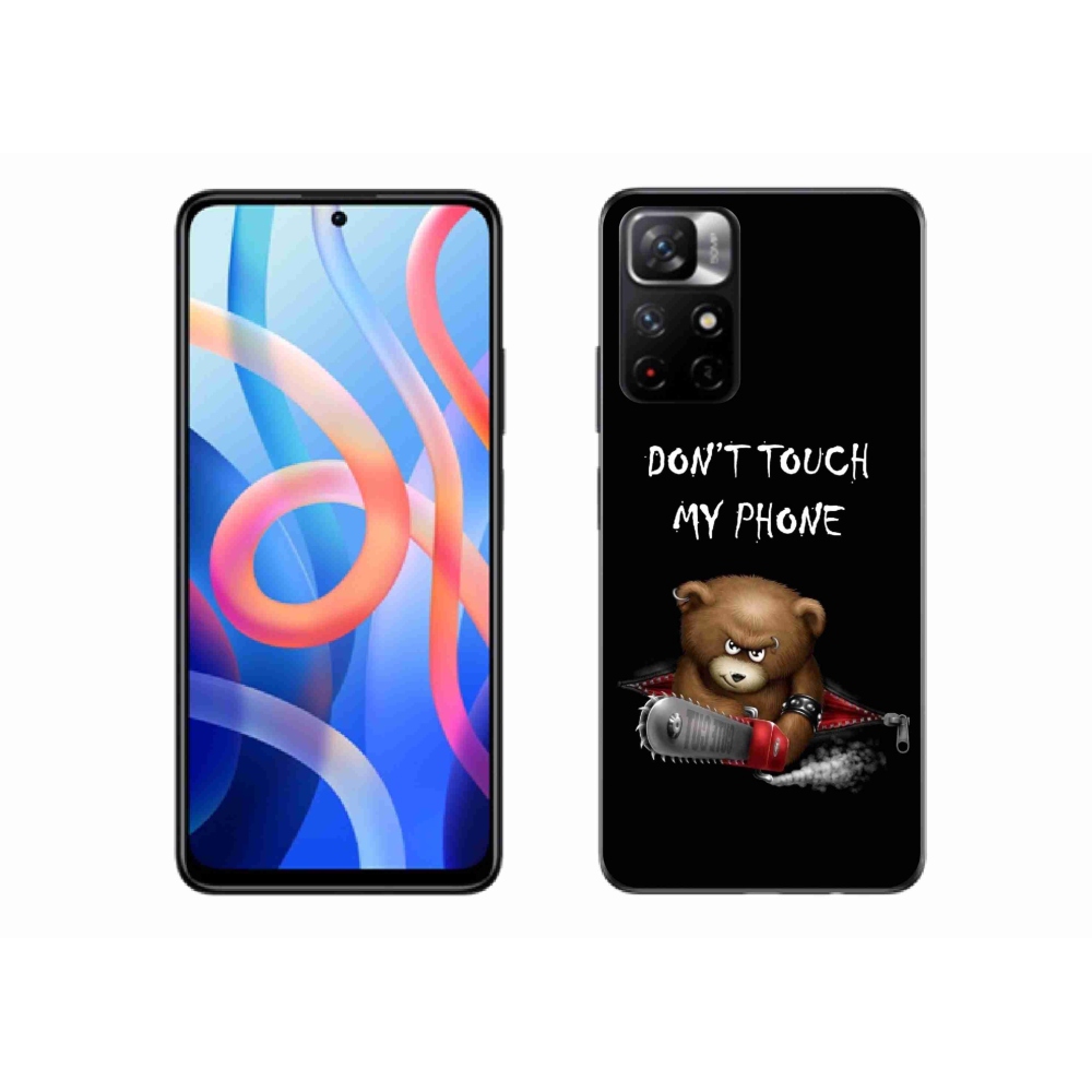 Gelový kryt mmCase na Xiaomi Redmi Note 11S 5G - nesahej na telefon