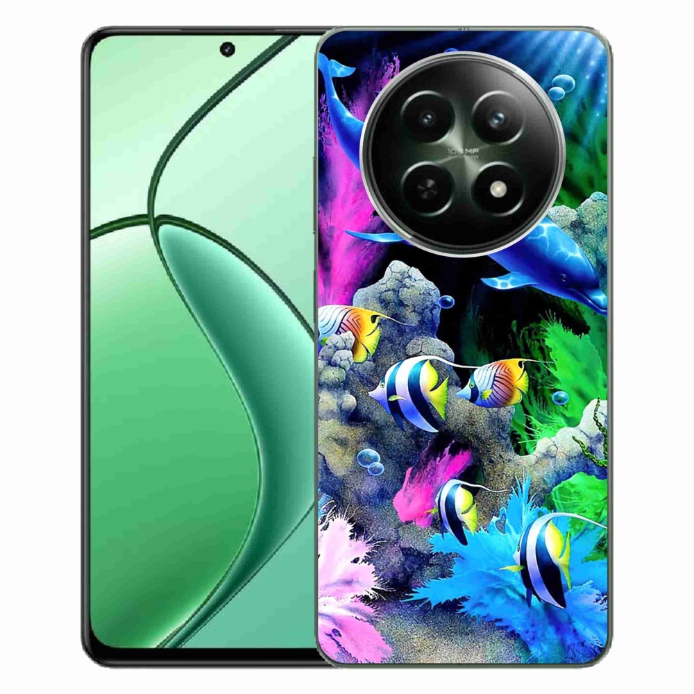 Gelový obal mmCase na Realme 12 5G/12x 5G - mořský svět
