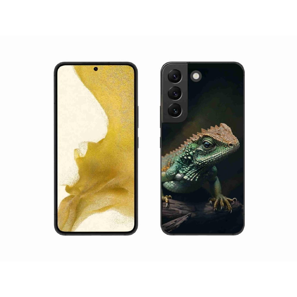 Gelový kryt mmCase na Samsung Galaxy S22 5G - ještěr