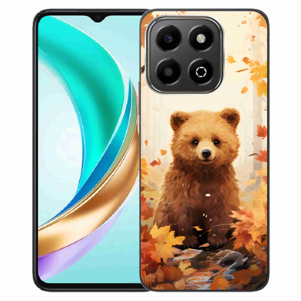 Gelový kryt mmCase na Honor X6b - medvěd v lese