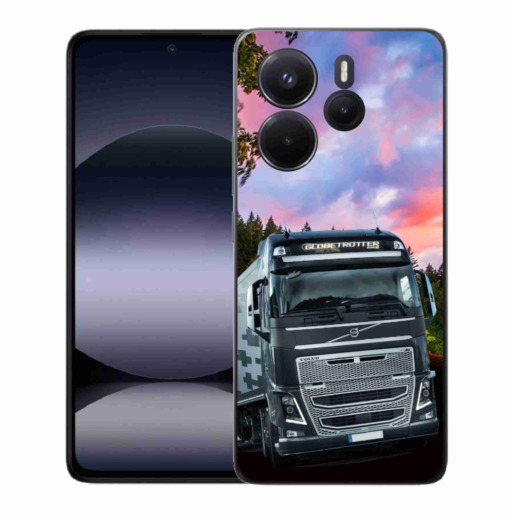 Gelový kryt mmCase na Xiaomi Redmi Note 14 - kamion 2